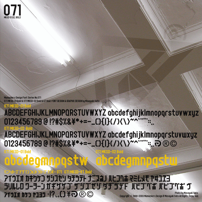 071MKSD Bold-AL, KT