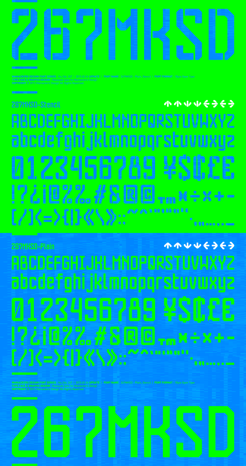 267MKSD - Plain, Stencil