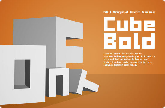 Cube Bold