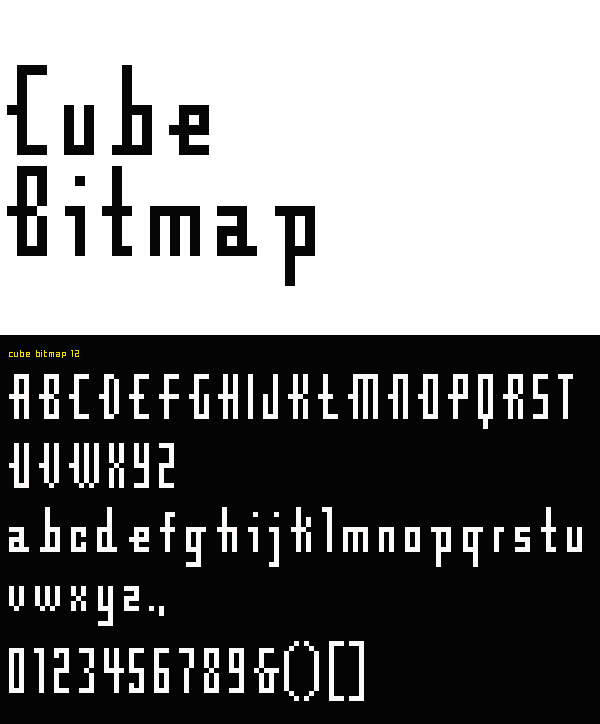 Cube bit