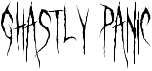 Ghastly Panic font