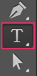 text-tool01.png 文字入力ツールを選択