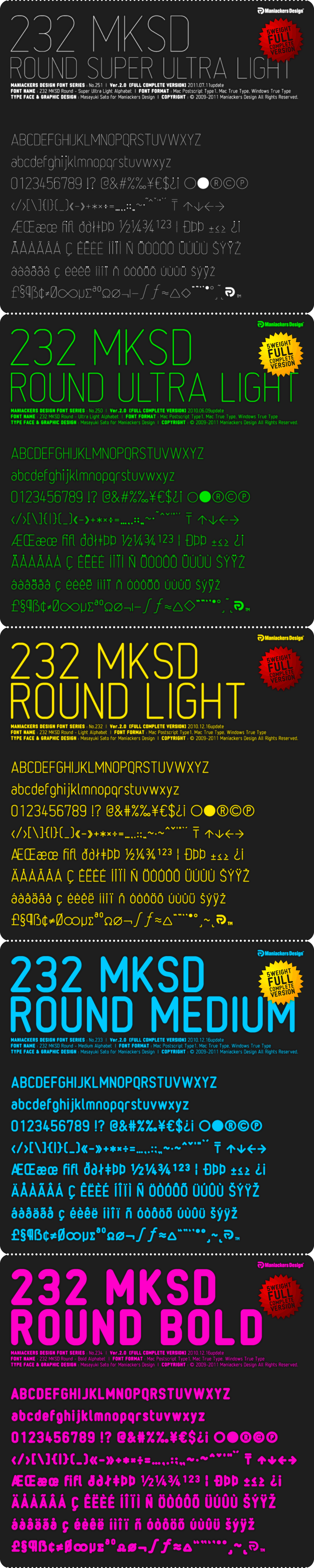 232MKSD Round - AL