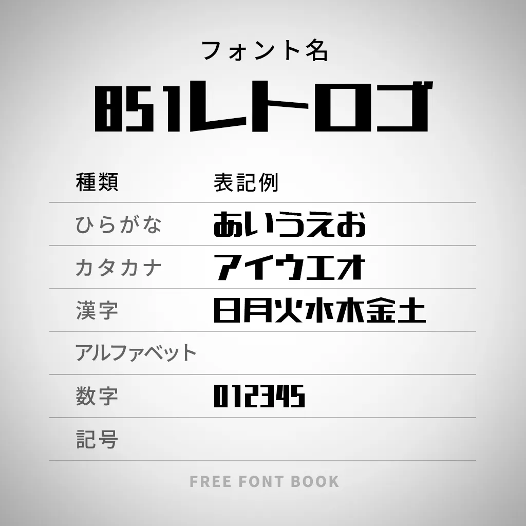 851レトロゴ