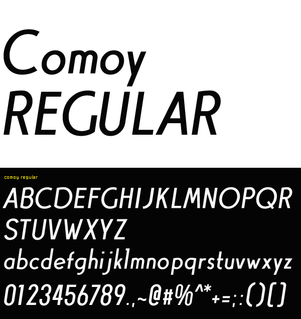 Comoy Regular