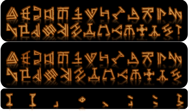古代言語フォント