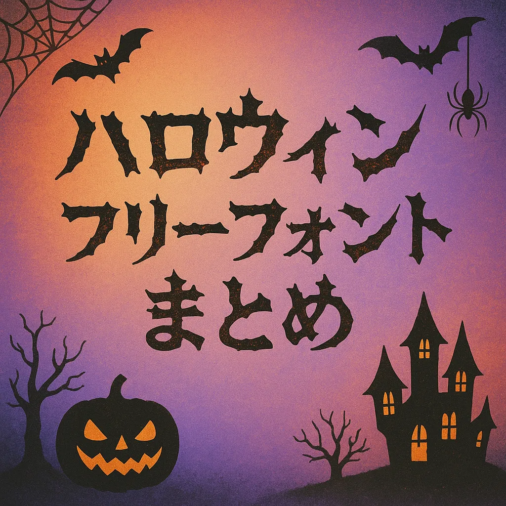 ハロウィン フリーフォント