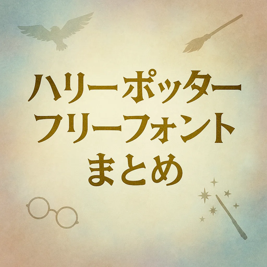ハリーポッター フリーフォント