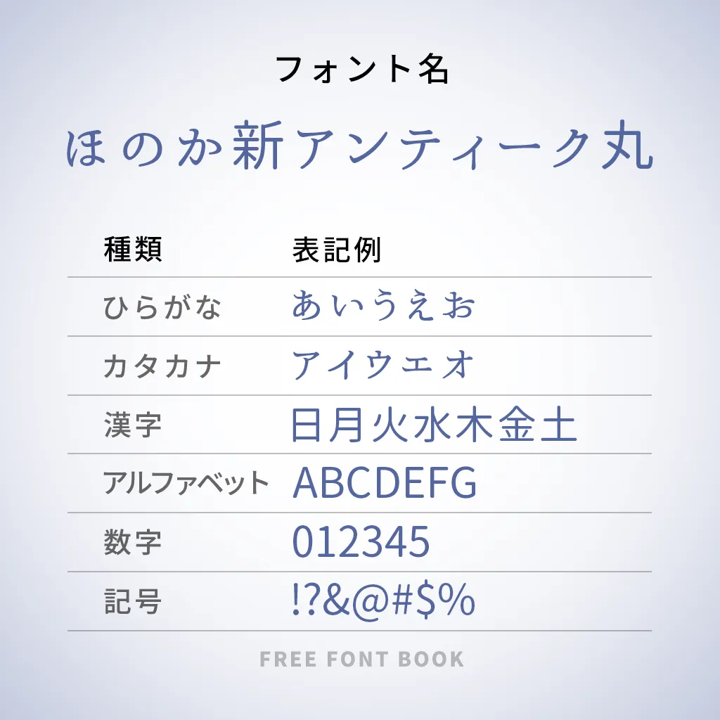 ほのか新アンティーク丸
