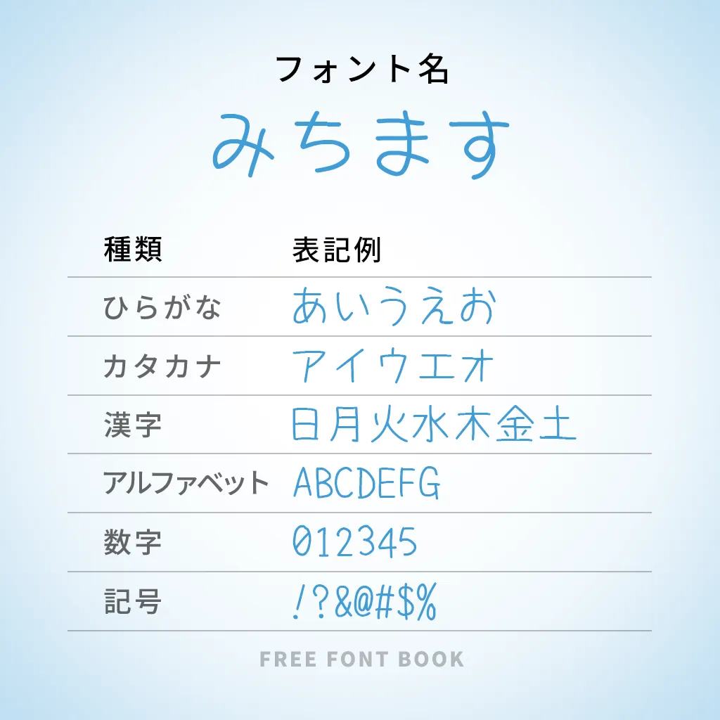 みちます