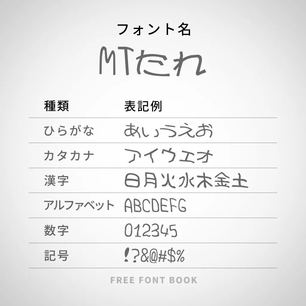 MTたれ